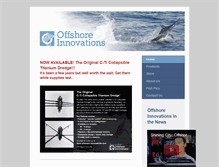 Tablet Screenshot of offshore-innovations.com